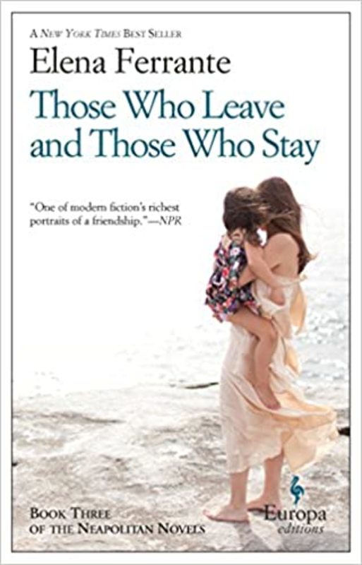 Book cover for "Those Who Leave and Those Who Stay" by Elena Ferrante