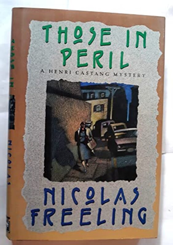 Book cover for "Those in Peril" by Nicolas Freeling
