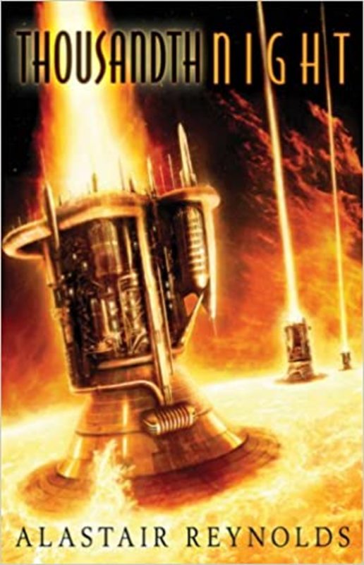 Book cover for "Thousandth Night" by Alastair Reynolds