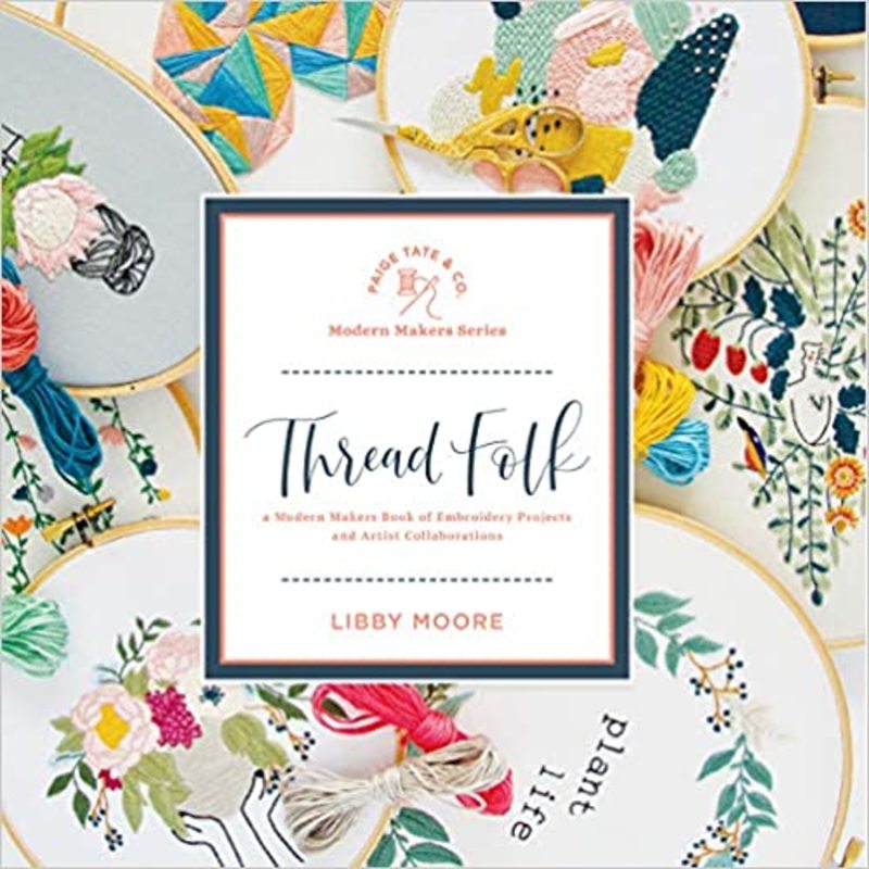 Book cover for "Thread Folk" by Libby Moore