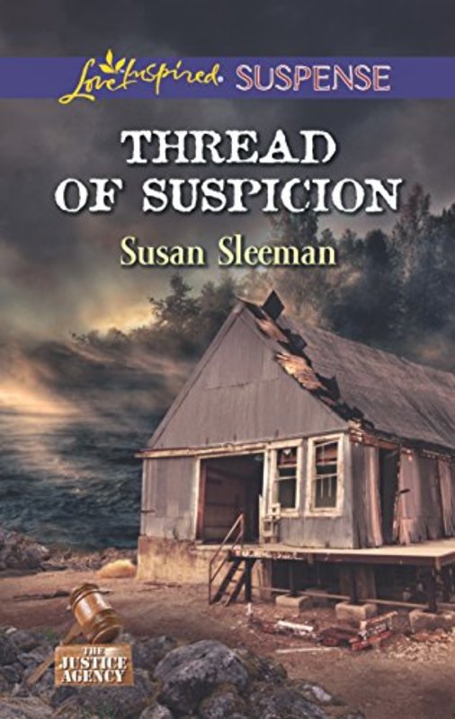 Book cover for "Thread of Suspicion" by Susan Sleeman