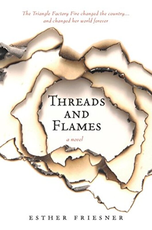 Book cover for "Threads and Flames" by Esther M Friesner