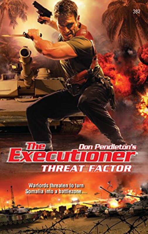Book cover for "Threat Factor" by Don Pendleton