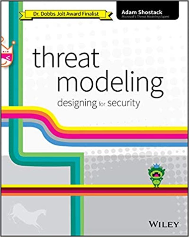 Book cover for "Threat Modeling" by Adam Shostack