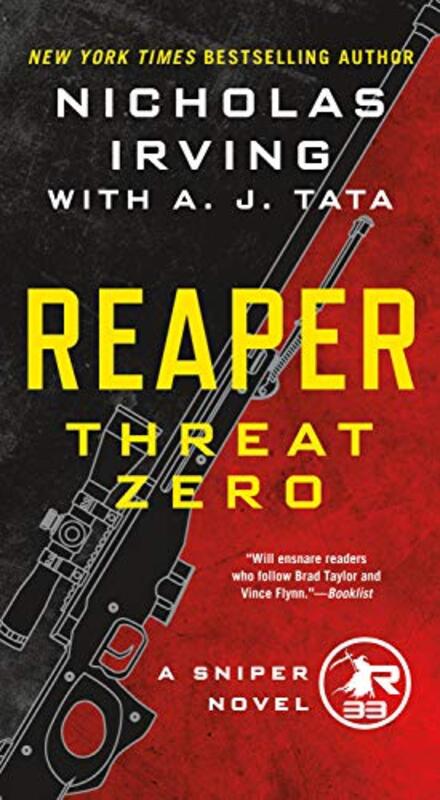 Book cover for "Threat Zero" by Anthony AJ Tata