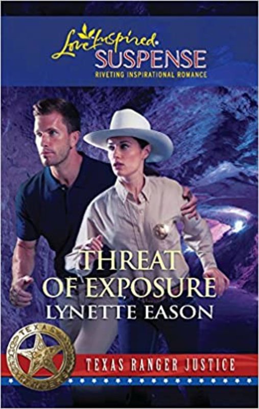 Book cover for "Threat of Exposure" by Lynette Eason