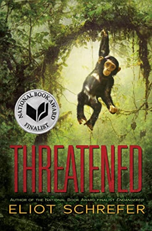 Book cover for "Threatened" by Eliot Schrefer