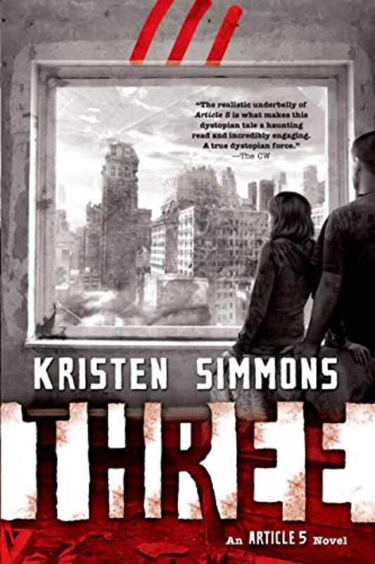 Book cover for "Three" by Kristen Simmons