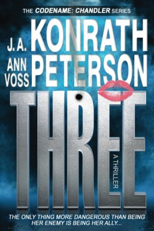 Book cover for "Three" by JA Konrath