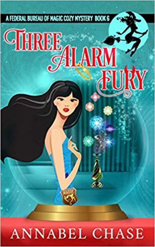 Book cover for "Three Alarm Fury" by Annabel Chase
