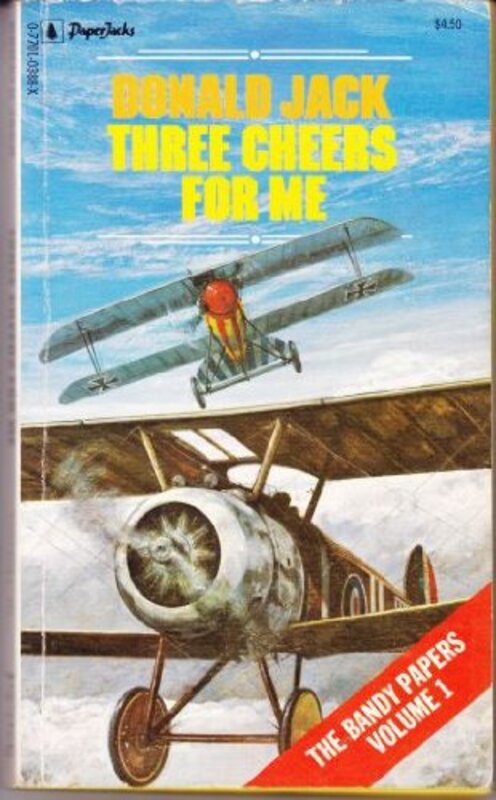 Book cover for "Three Cheers for Me" by Donald Jack