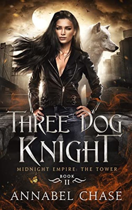 Book cover for "Three Dog Knight" by Annabel Chase