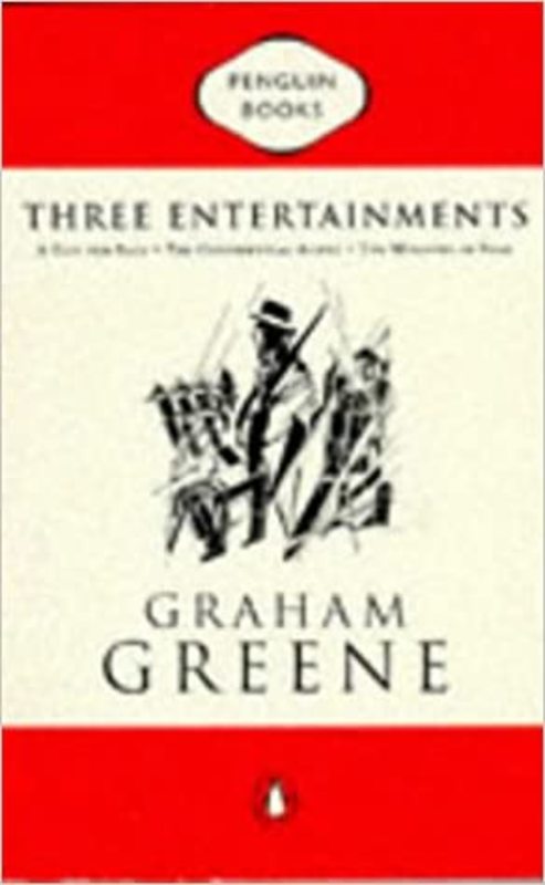 Book cover for "Three Entertainments" by Graham Greene