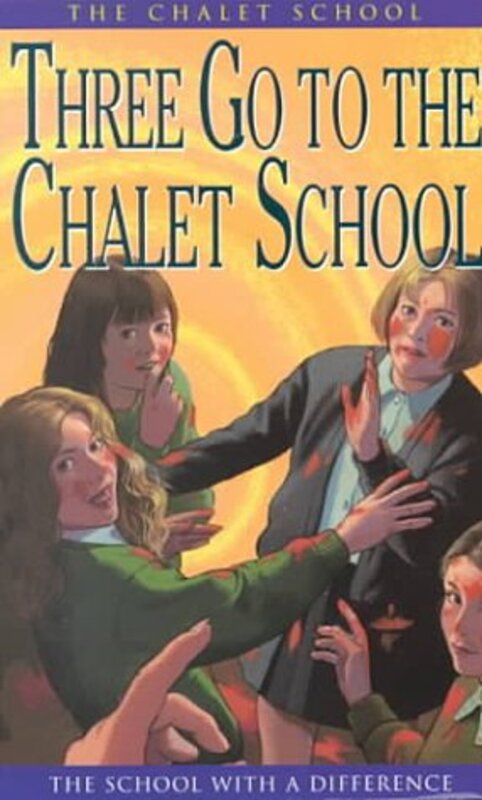 Book cover for "Three Go to the Chalet School" by Elinor M Brent Dyer