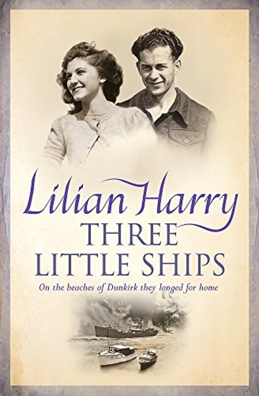 Book cover for "Three Little Ships" by Lilian Harry