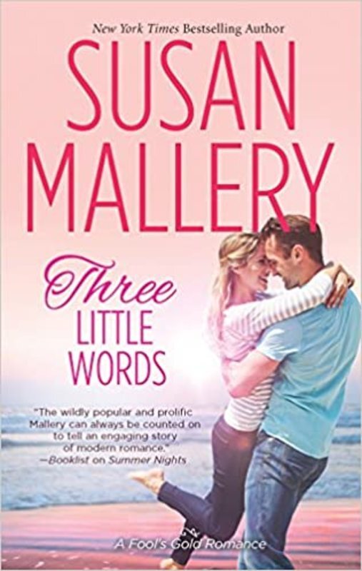 Book cover for "Three Little Words" by Susan Mallery