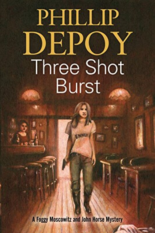 Book cover for "Three Shot Burst" by Phillip DePoy