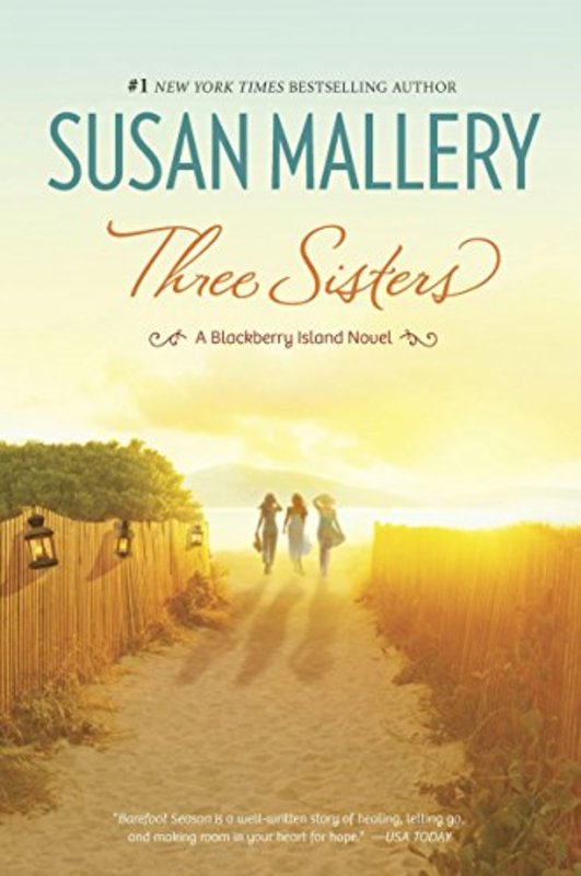 Book cover for "Three Sisters" by Susan Mallery
