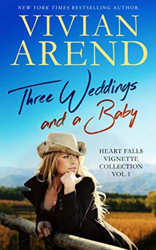 Book cover for "Three Weddings And A Baby" by Vivian Arend
