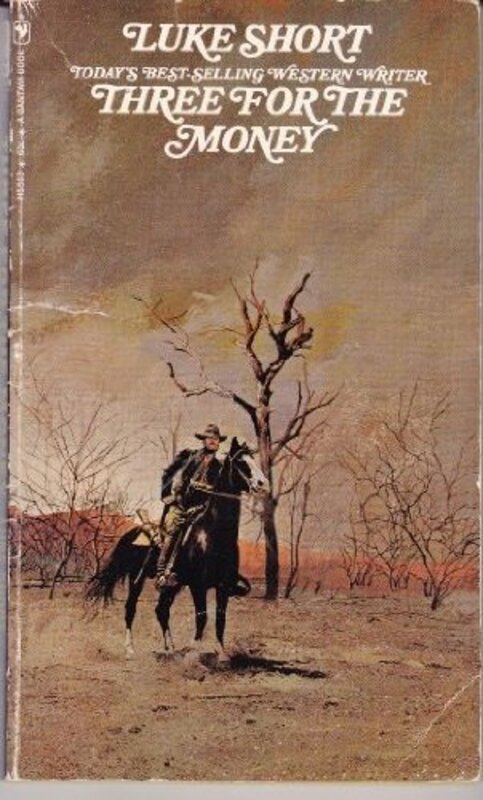 Book cover for "Three for the Money" by Luke Short