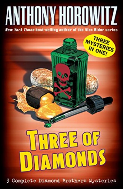 Book cover for "Three of Diamonds" by Anthony Horowitz