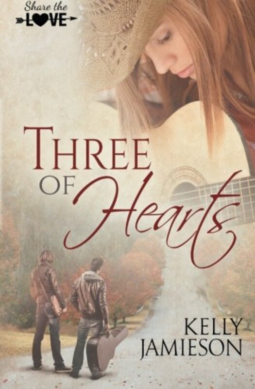Book cover for "Three of Hearts" by Kelly Jamieson