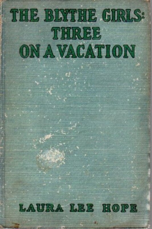 Book cover for "Three on a Vacation" by Laura Lee Hope