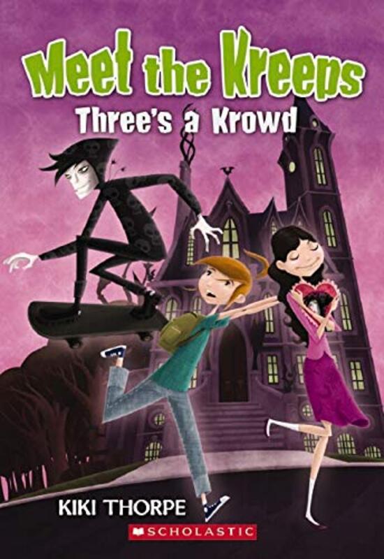 Book cover for "Three's A Krowd" by Kiki Thorpe
