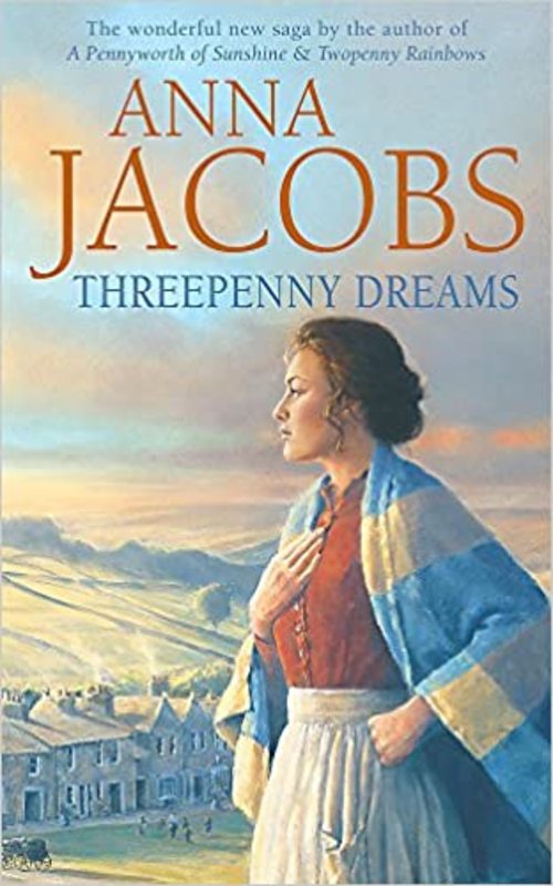 Book cover for "Threepenny Dreams" by Anna Jacobs