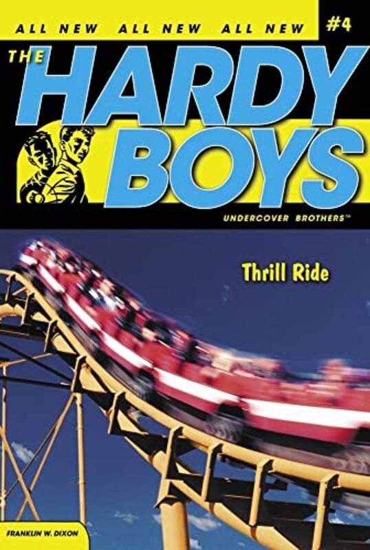 Book cover for "Thrill Ride" by Franklin W Dixon