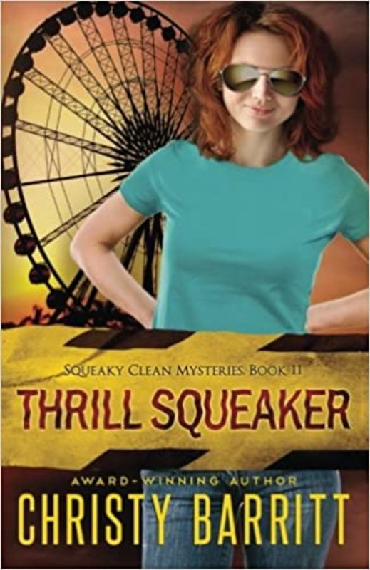 Book cover for "Thrill Squeaker" by Christy Barritt