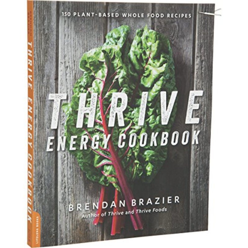 Book cover for "Thrive Energy Cookbook" by Brendan Brazier