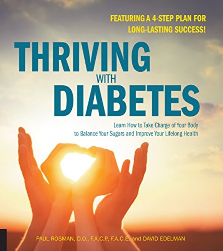 Book cover for "Thriving with Diabetes" by Paul Rosman