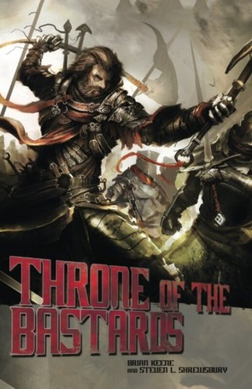 Book cover for "Throne of the Bastards" by Brian Keene
