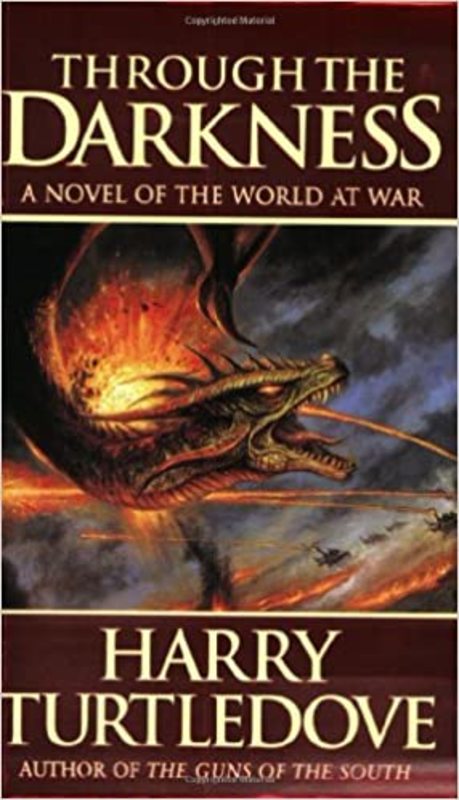 Book cover for "Through the Darkness" by Harry Turtledove