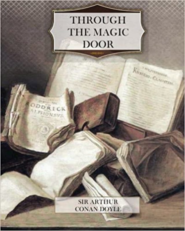Book cover for "Through the Magic Door" by Arthur Conan Doyle