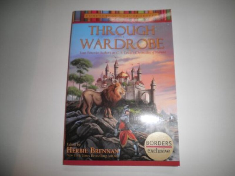 Book cover for "Through the Wardrobe" by JH Brennan