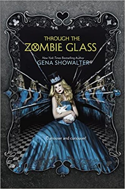 Book cover for "Through the Zombie Glass" by Gena Showalter