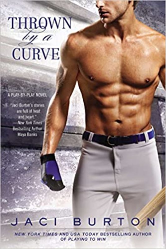 Book cover for "Thrown by a Curve" by Jaci Burton