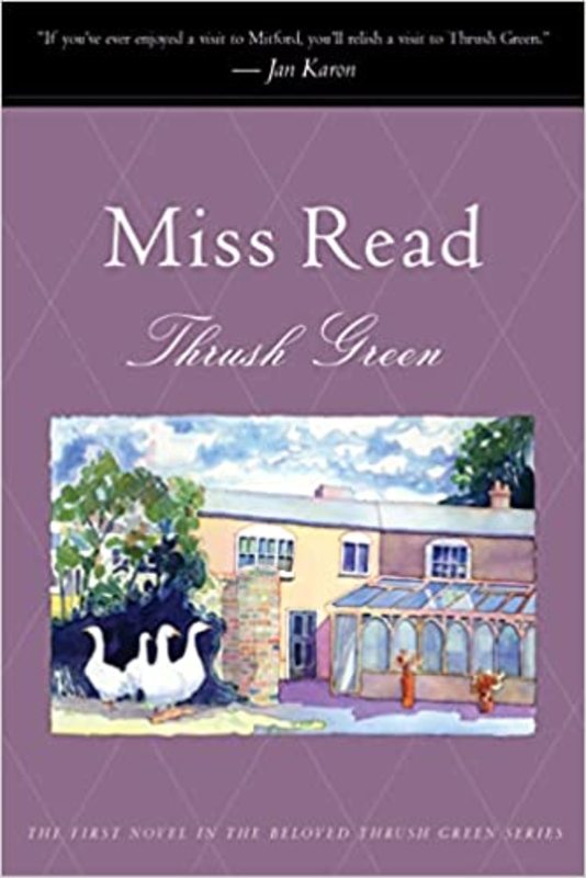 Book cover for "Thrush Green" by Miss Read