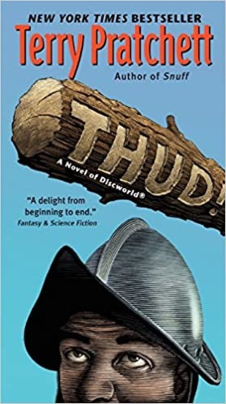 Book cover for "Thud!" by Terry Pratchett