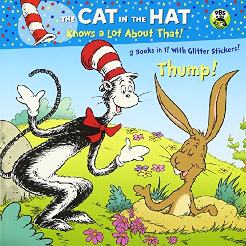 Book cover for "Thump!/The Lost Egg" by Tish Rabe