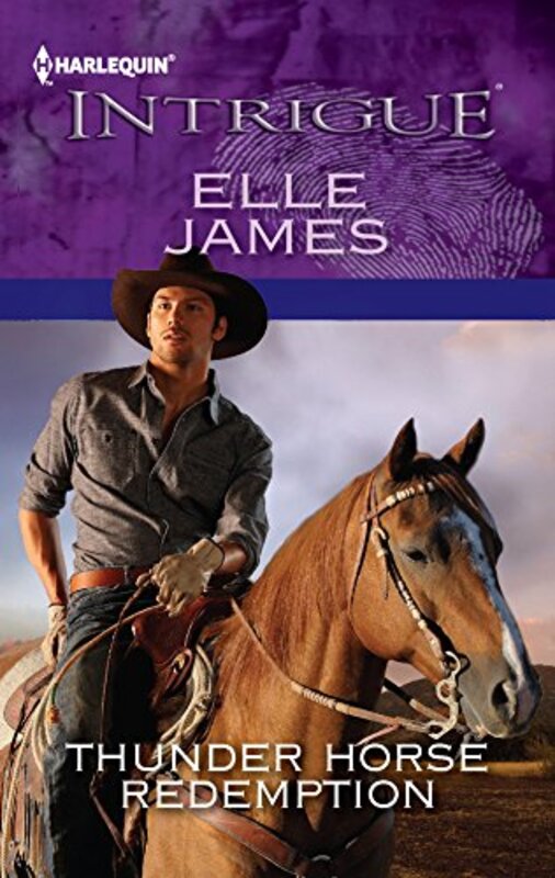 Book cover for "Thunder Horse Redemption" by Elle James