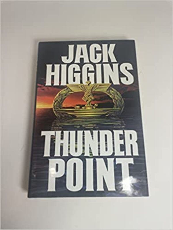 Book cover for "Thunder Point" by Jack Higgins