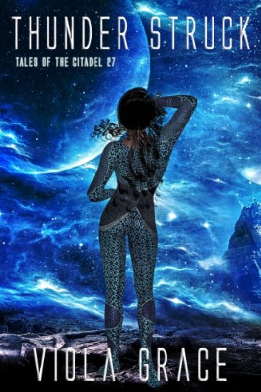 Book cover for "Thunder Struck" by Viola Grace