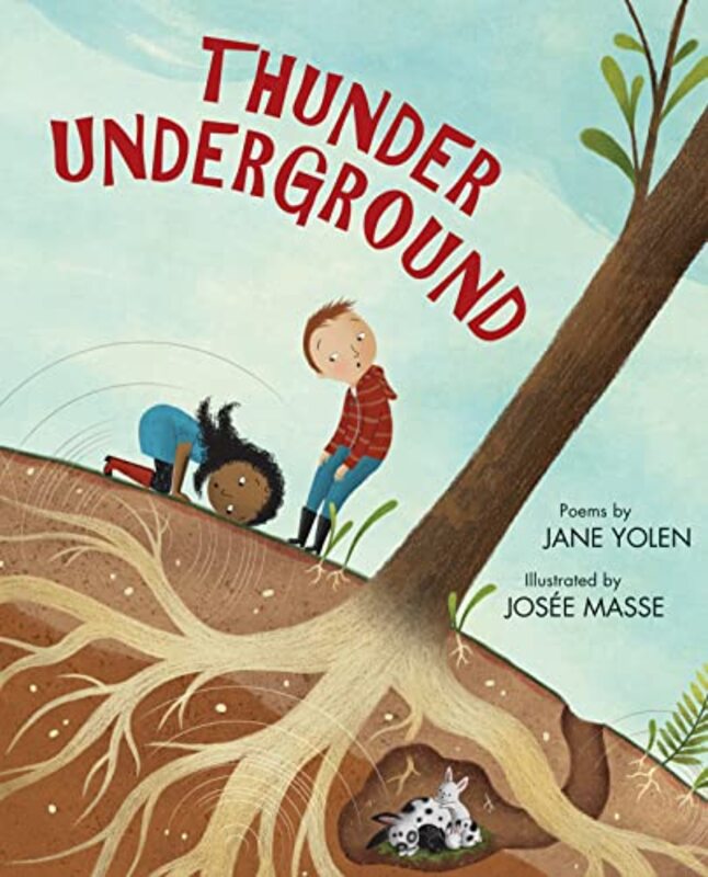 Book cover for "Thunder Underground" by Jane Yolen