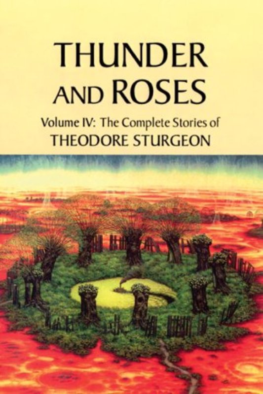 Book cover for "Thunder and Roses" by Theodore Sturgeon
