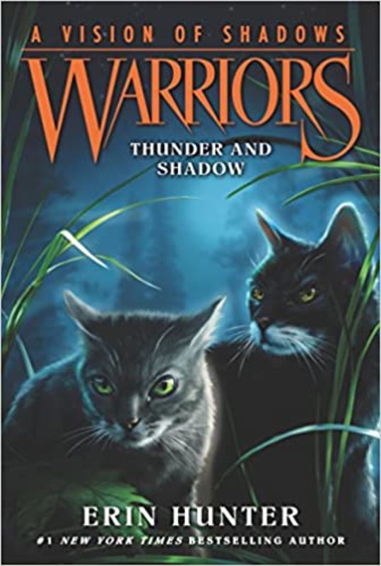 Book cover for "Thunder and Shadow" by Erin Hunter