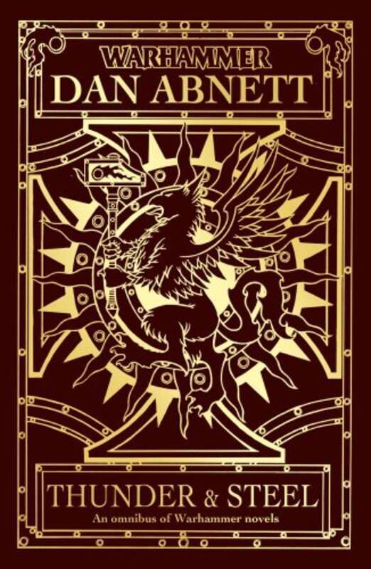 Book cover for "Thunder and Steel" by Dan Abnett
