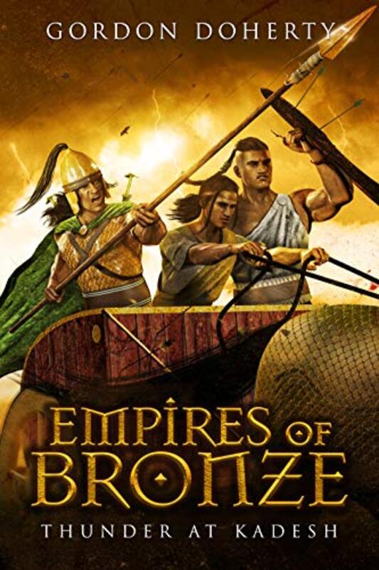 Book cover for "Thunder at Kadesh" by Gordon Doherty